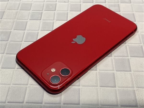 iPhone11[64GB] SIMフリー MWLV2J レッド【安心保証】_画像8