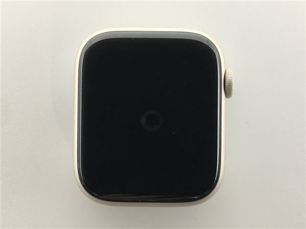 Series8[45mm GPS]アルミニウム スターライト Apple Watch MNP…_画像4