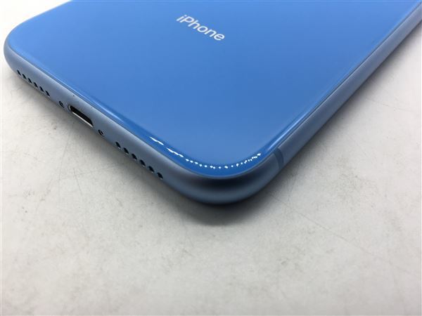 iPhoneXR[128GB] docomo MT0U2J ブルー【安心保証】_画像7