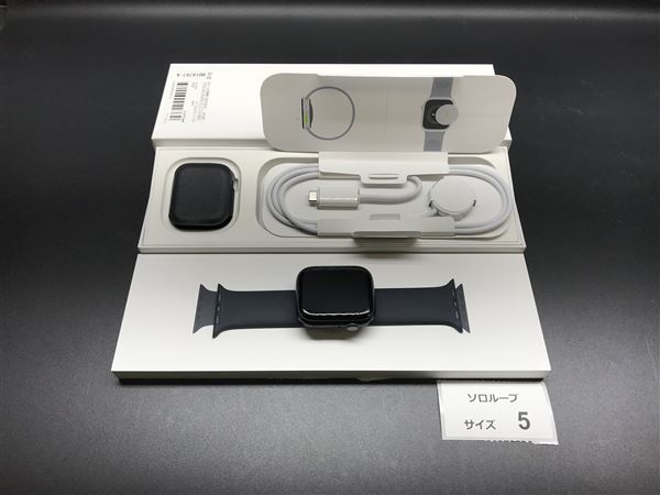 Series9[45mm GPS] aluminium midnight Apple Watch MR9...