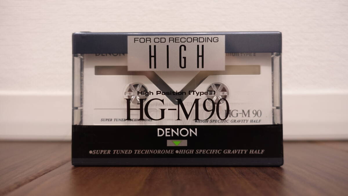 DENON（デンオン）日本コロムビア　最高級ハイポジションテープ　HG-M　90_画像1