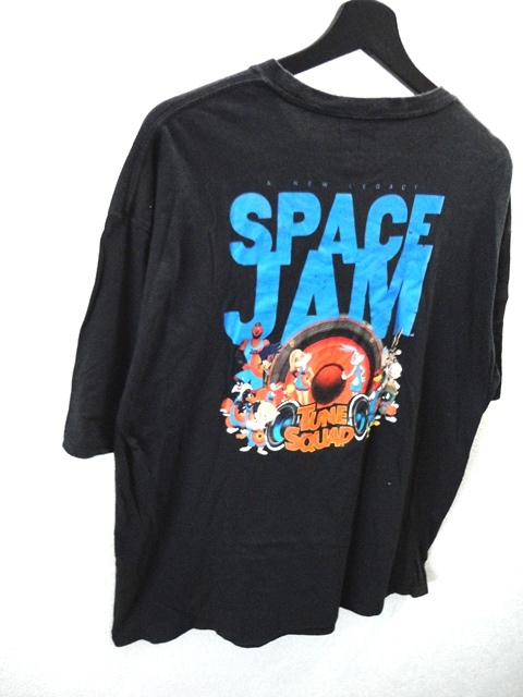 ワーナーブラザーズ■SPACE JAM：スペースジャム■両面プリント Tシャツ■ブラック■Lsize■ムービーT ラップT アニメT_画像8