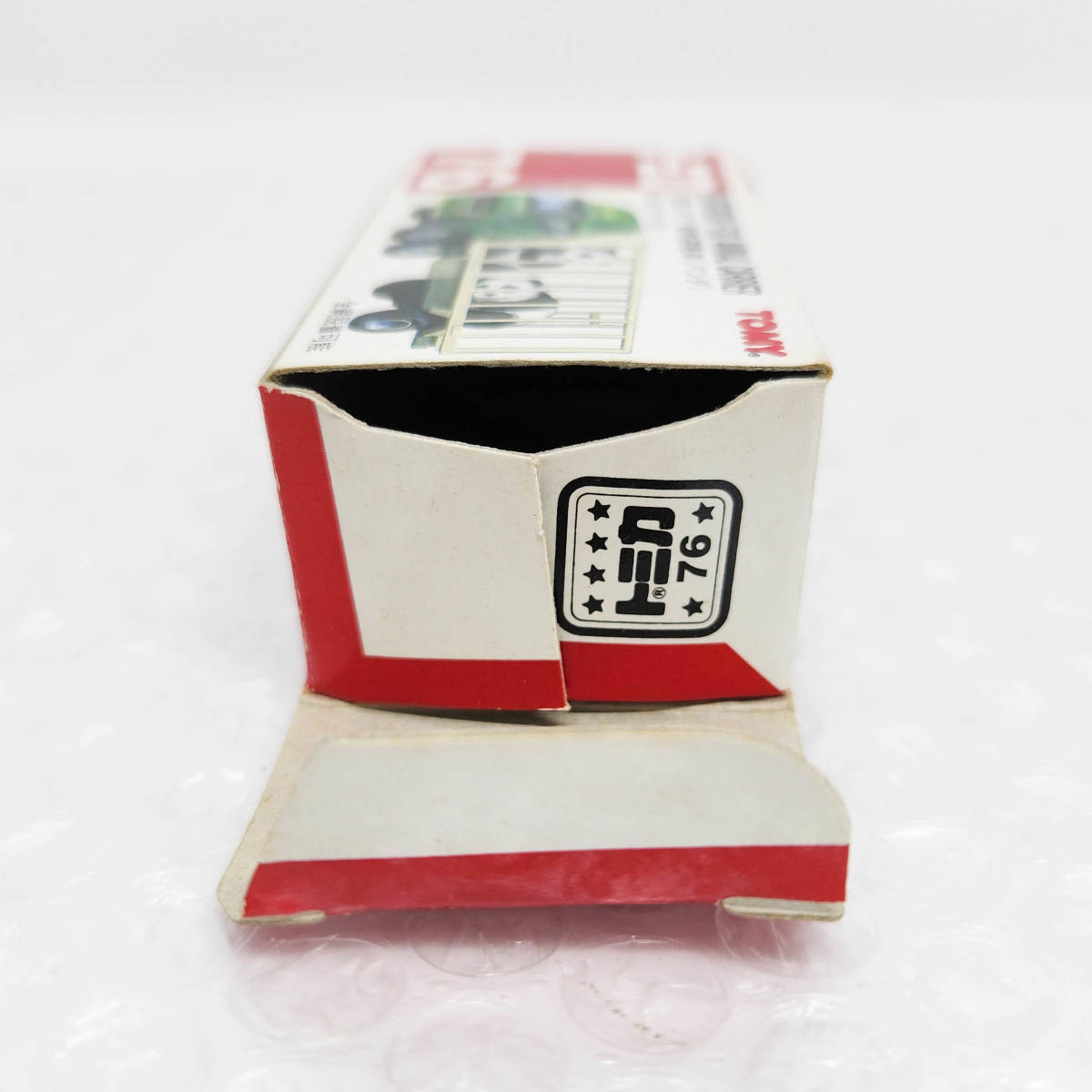 [ST-02587] トミカ 赤箱 No.76 三菱 ふそう 動物運搬車 パンダ トラック MITSUBISHI FUSO ミニカー 模型 コレクション_画像9