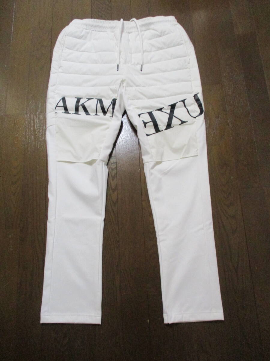 ☆LUXE AKM PLUS/リュクスエイケイエムプラス☆試着のみ パテッドドッキングパンツ サイズ：XL ゴルフ おしゃれ 防寒 防風 スポーツ ジム_画像4