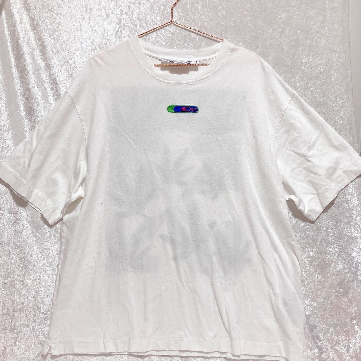 正規品】off-white オフホワイト 半袖 Tシャツ メンズ Lサイズ 正規品】off-white オフホワイト 半袖 Tシャツ メンズ Lサイズ