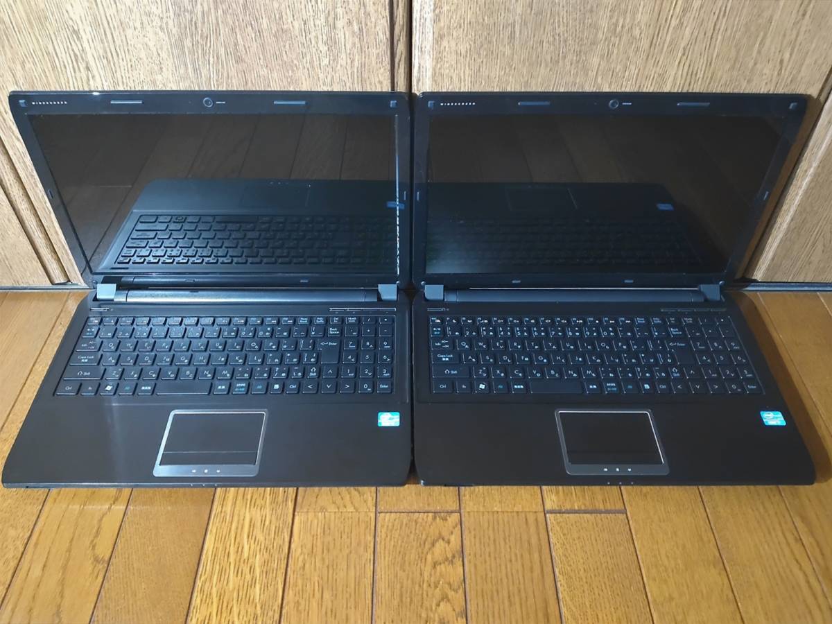 ベアボーン状態 2台+ACアダプター本体 x1 ★ ジャンク マウスコンピューター LB-F315X-SH-FS 第3世代 intel CPU対応_画像2