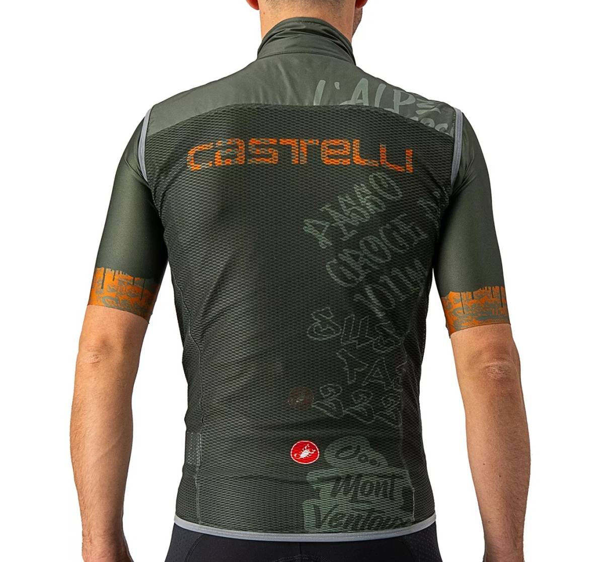 【新品 Graffiti限定モデル 即決即日発送】Castelli カステリ / ジレ / Graffiti Pro Light Wind ベスト_画像2