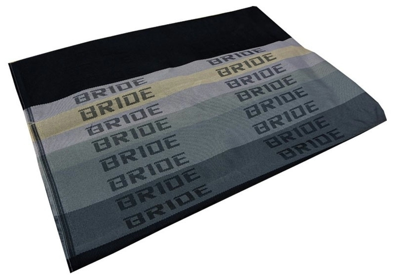 BRIDE black gradation seat repair cloth 160×200