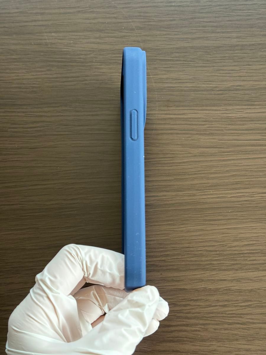 iPhone13Pro ケース スマホケース シリコン スマホカバー 薄型 超軽量 指紋防止 全面保護 耐衝撃 保護 ネイビー