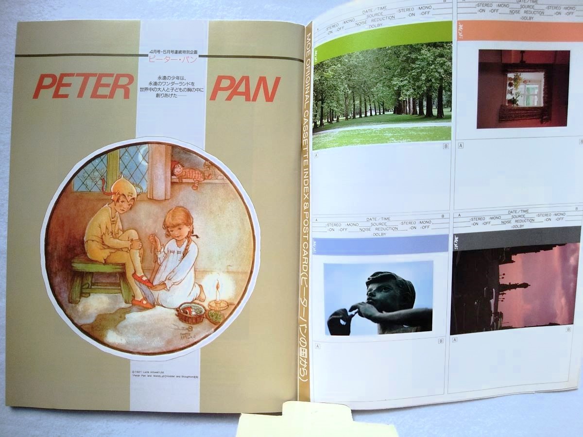 月刊MOE 1988年4月号　PETER PAN　連続特別企画 ピーター・パン_画像3