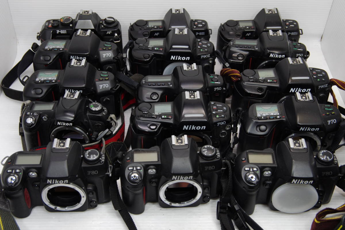 ★作動未確認ジャンク★ニコン Nikon AF一眼レフカメラ15台セット ※F50 F70 F80 F90X F801 F501 U2_画像1