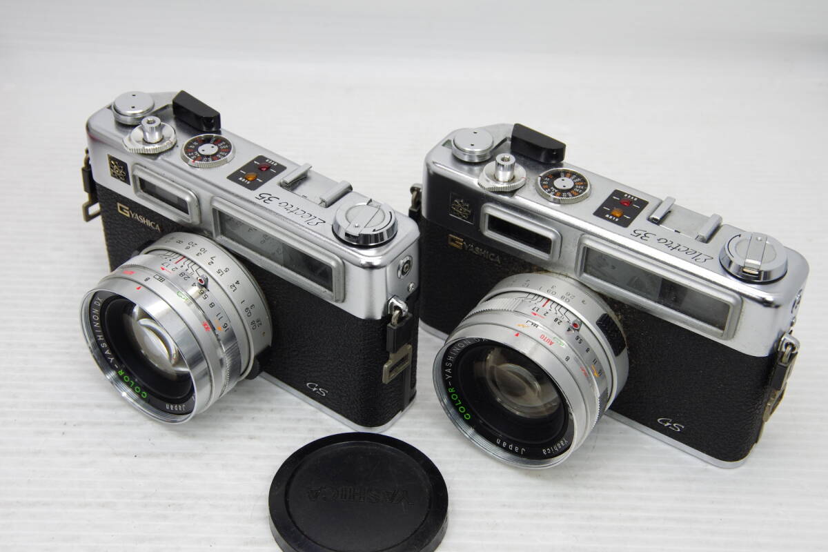 ★ジャンク★古いレンジファインダーカメラ10台セット ※MAMIYA YASHICA Canon FUJICA OLYMPUS KONICA_画像8