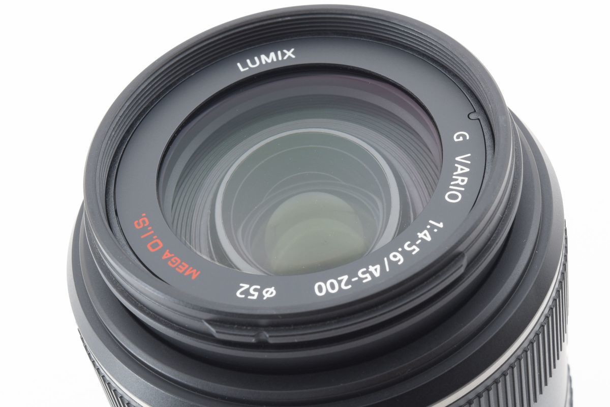 ■新品級■Panasonic LUMIX G VARIO 45-200mm F4-5.6 MEGA O.I.S. H-FS045200■F256 パナソニック_画像10