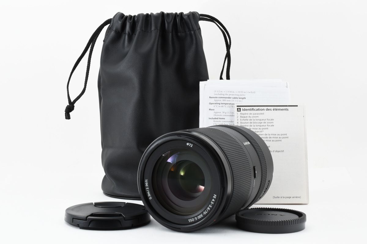 ■美品■30日間修理保証■SONY FE 70-300mm F4.5-5.6 G OSS SEL70300G■D199 ソニー_限定一台！