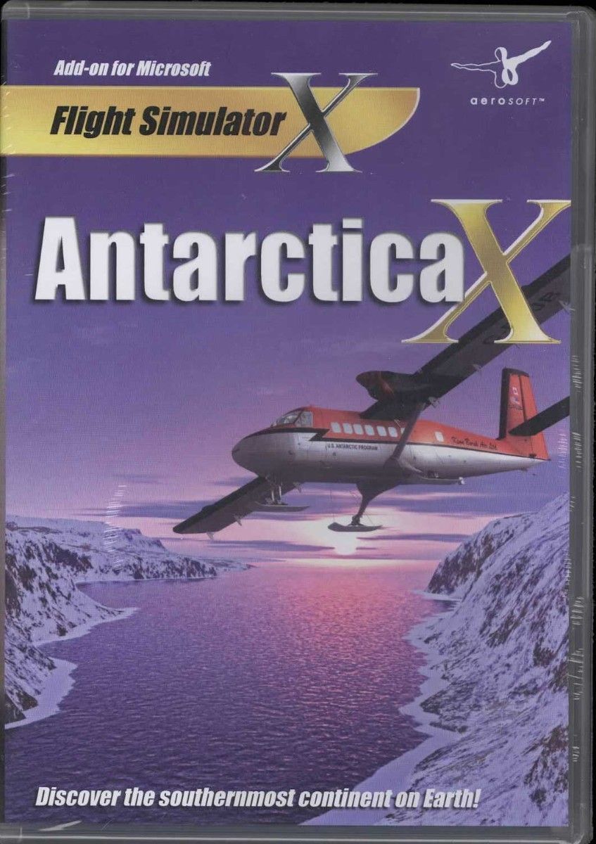 新品 Antarctica X FSX/FSX:SE/P3D 南極 アドオンソフト
