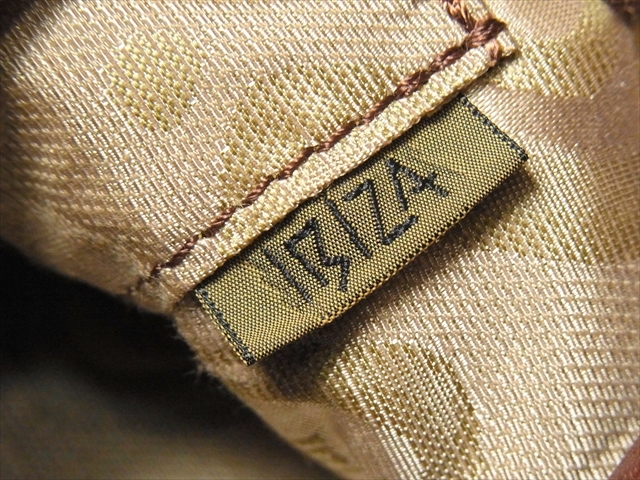 美品 IBIZA イビザ ハンドバッグ モンキーチャーム タッセル 牛革 茶 ブラウン 皮革鞄 綺麗の画像8