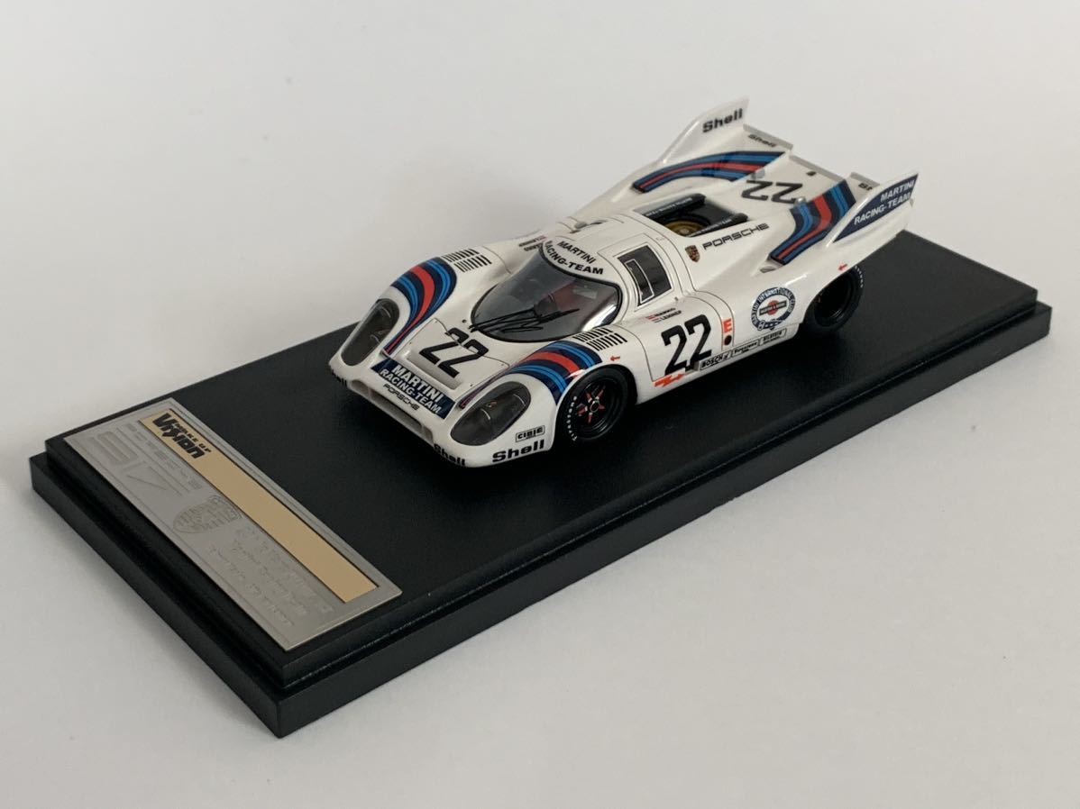 1/43 Make Up VISION VM015 Porsche 917K #917-053 24H Le Mans 1971 MARTINI RACING No22 メイクアップ ビジョン ポルシェ_画像1