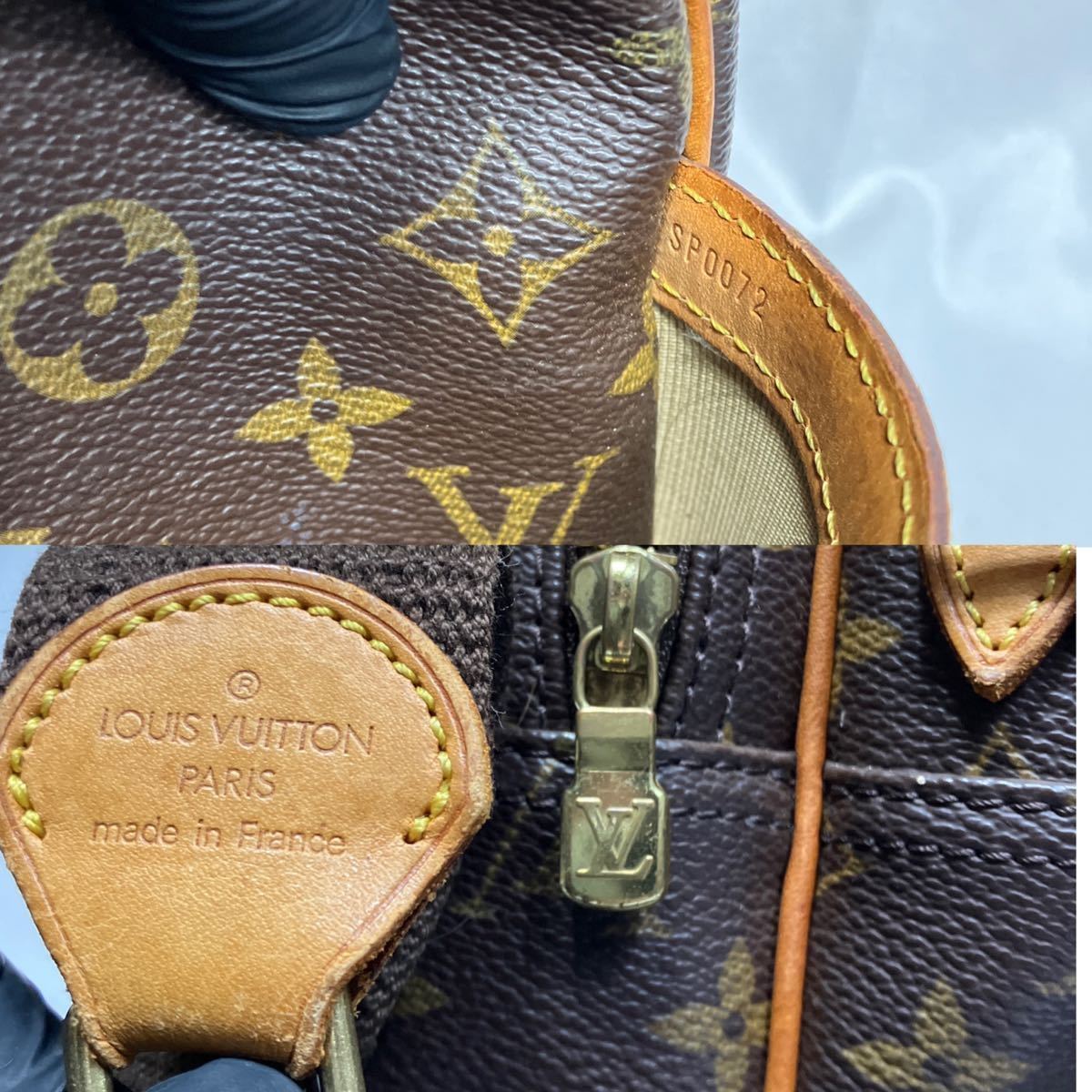 ⑧ LOUIS VUITTON ルイヴィトン モノグラム ショルダーバッグ モノグラム リポーターPM SP0072 M45254_画像9