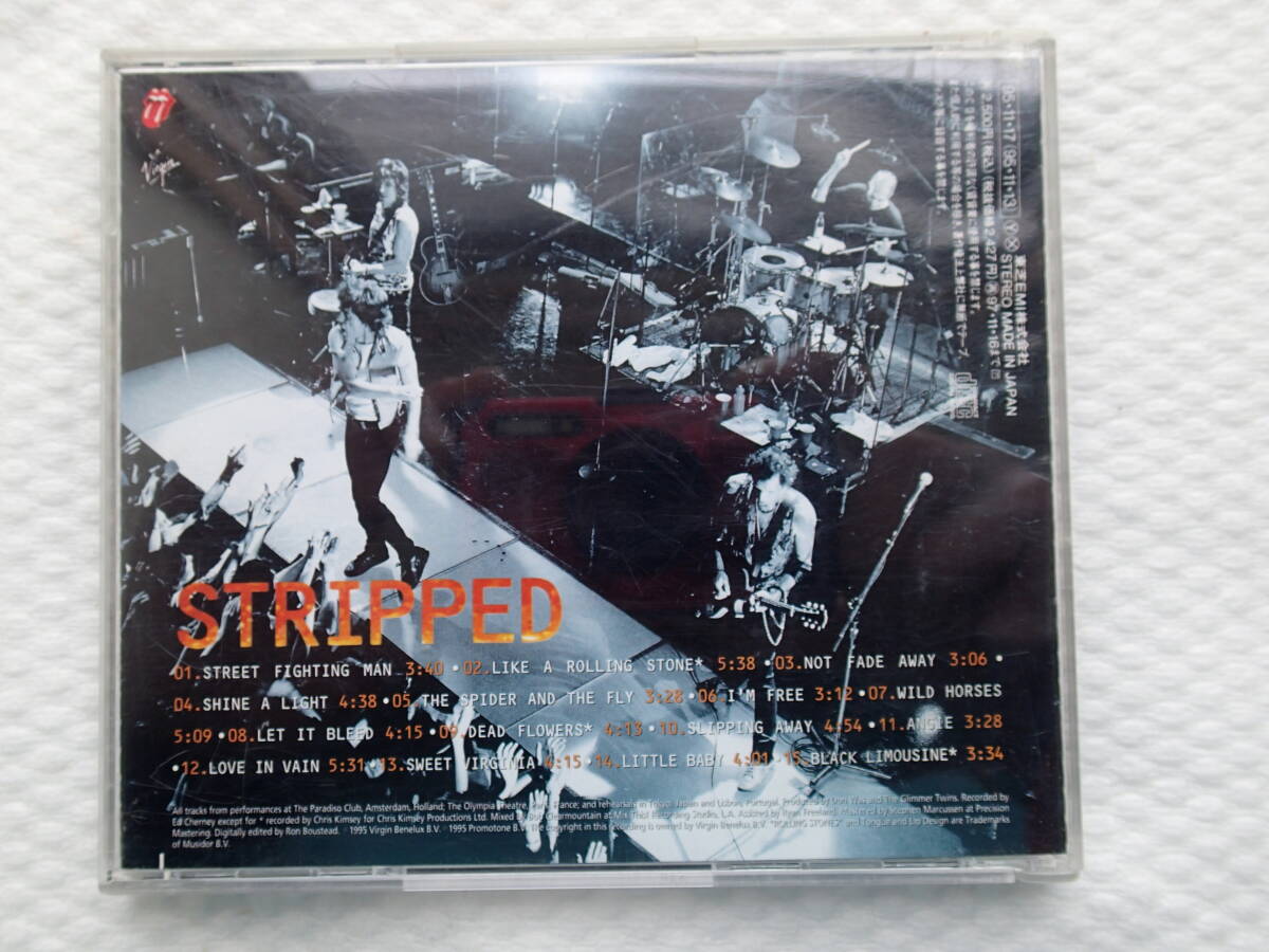CD 　ザ・ローリング・ストーンズ　　　STRIPPED_画像3