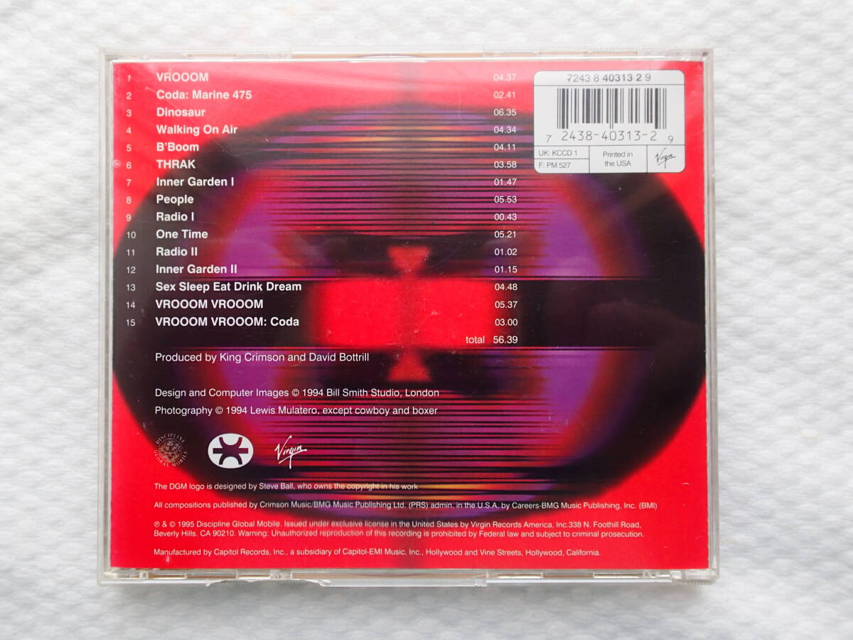 輸入盤CD 　キング・クリムゾン　THRAK