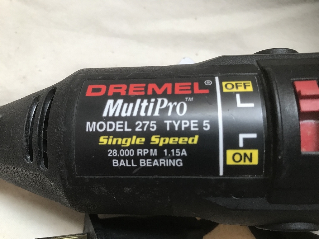 DREMEL ドレメル リューター MultiPro マルチプロ MODEL275 TYPE5 リュータービット付_画像4