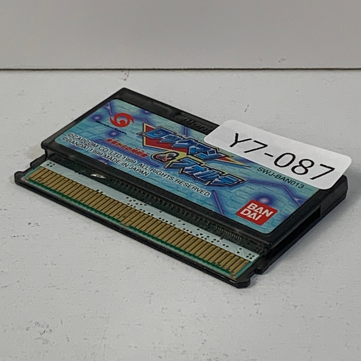 Y7-087 ワンダースワン WonderSwan ロックマン＆フォルテ 未来からの挑戦者 愛知 3cmサイズ_画像2