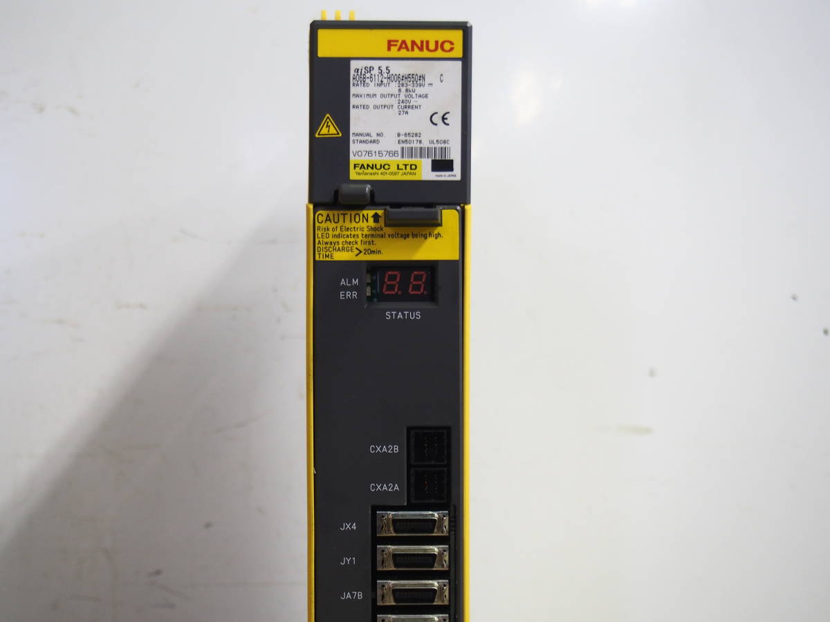 ☆【1T0117-7α14】 FANUC ファナック A06B-6112-H006#550#N サーボアンプ ジャンク_画像3