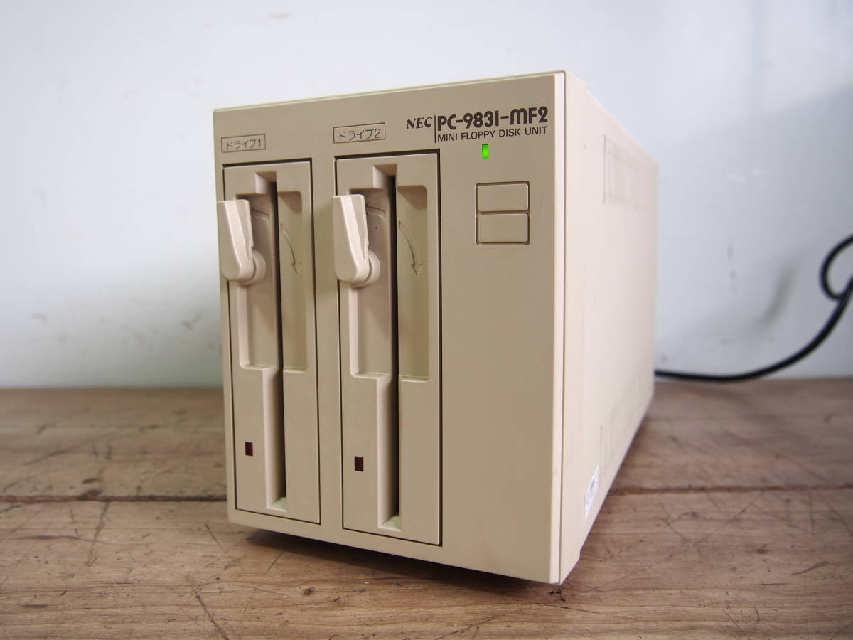 ☆【1T0124-12】 未使用品 NEC PC-9831-MF2 PC9831MF2 ミニフロッピイディスクユニット 動作保証_画像1