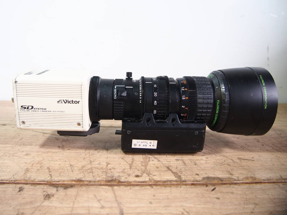 ☆【1T0209-17】 FUJINON WCV-65 FUJINON X0.75 WIDE CONVERTER TV-ZOOM LENS ジャンク_画像3