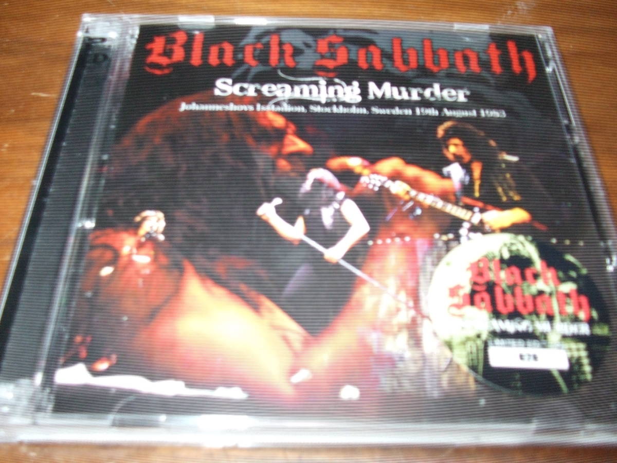 Black Sabbath《 Screaming Murder 》★ライブ2枚組の画像1
