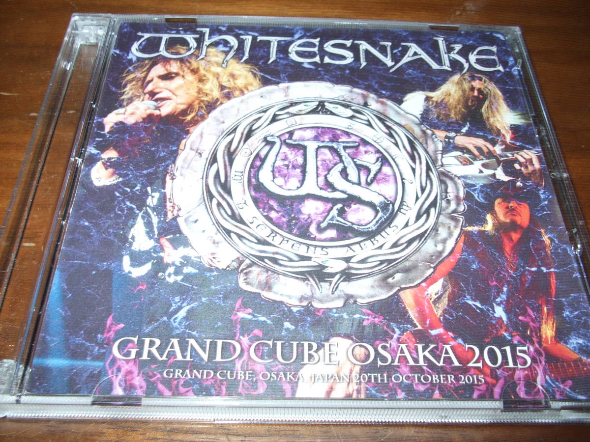 WHITESNAKE{ Grand Cube Osaka 2015 }* Live 2 листов комплект 