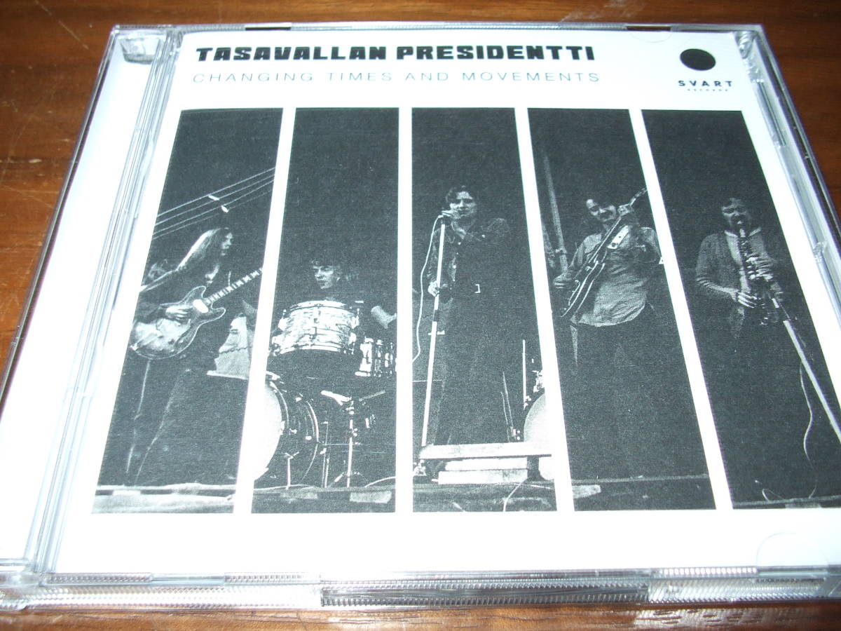 TASAVALLAN PRESIDENTTI 《 CHANGIN TIMES AND MOVEMENTS 》★70北欧ハードロック／発掘ライブ2枚組_画像1