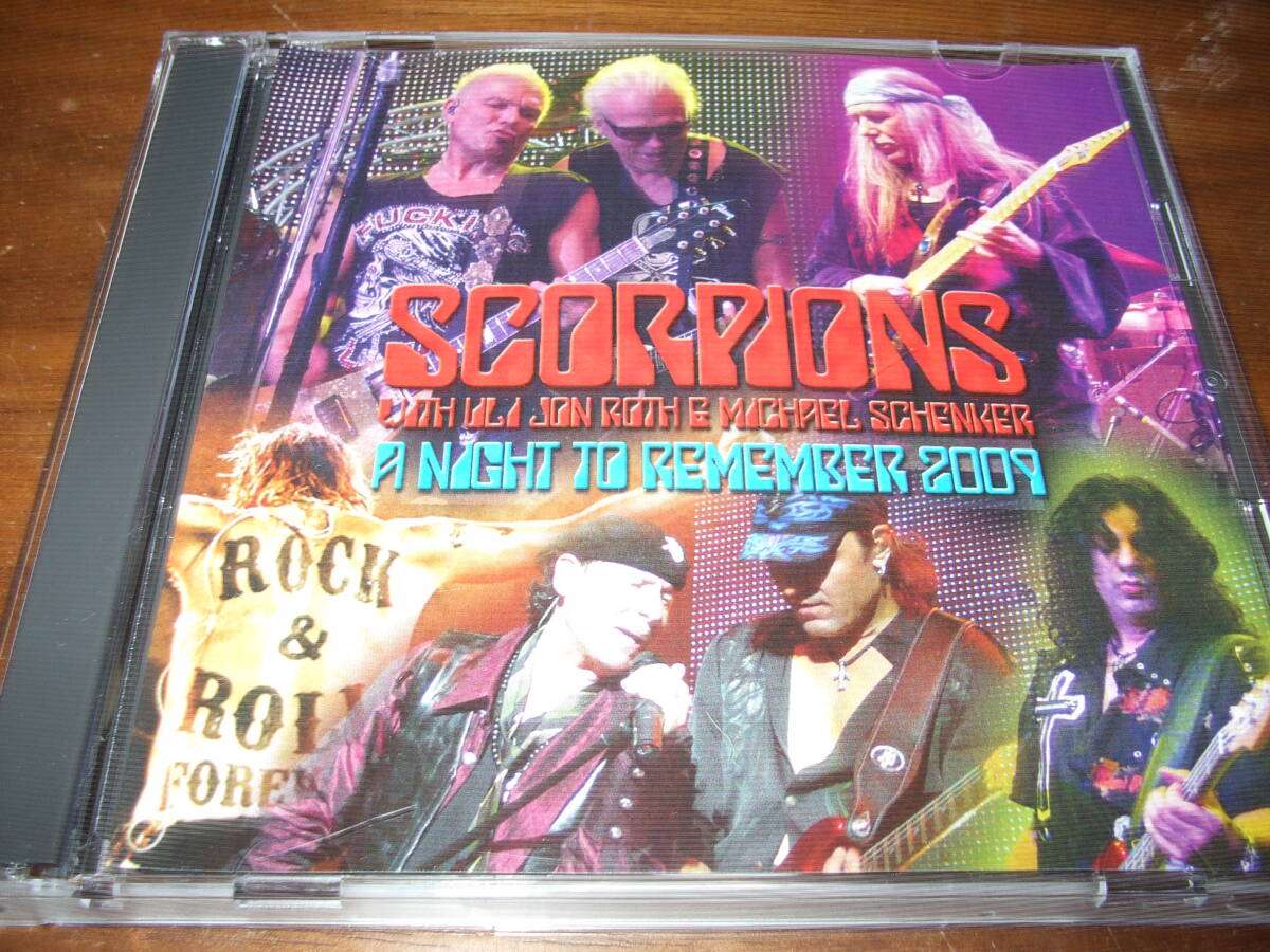 SCORPIONS《 A Night to Remember 2009 》★ライブ２枚組の画像1