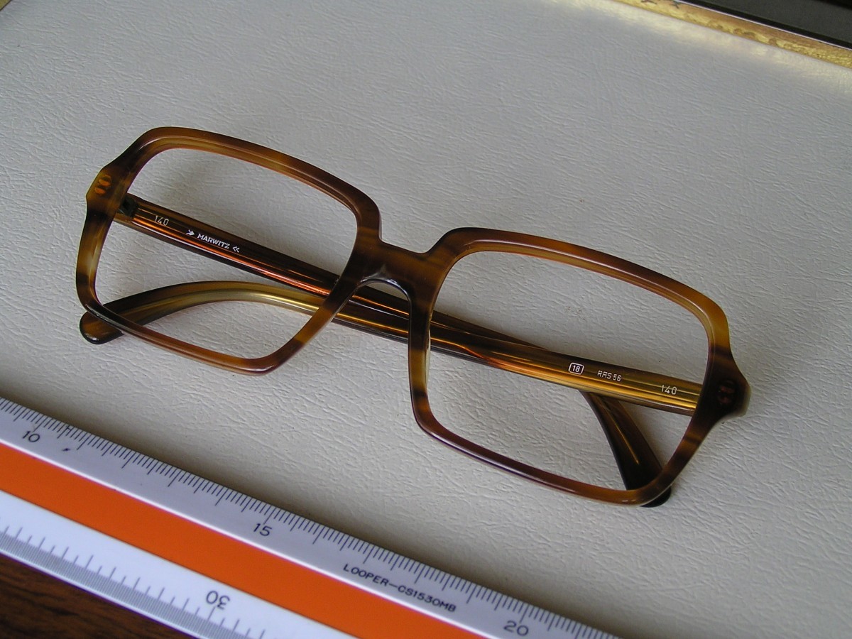 石川県発、昭和の高級Carl Zeiss 眼鏡フレームMARWITZ - メガネ・老眼鏡