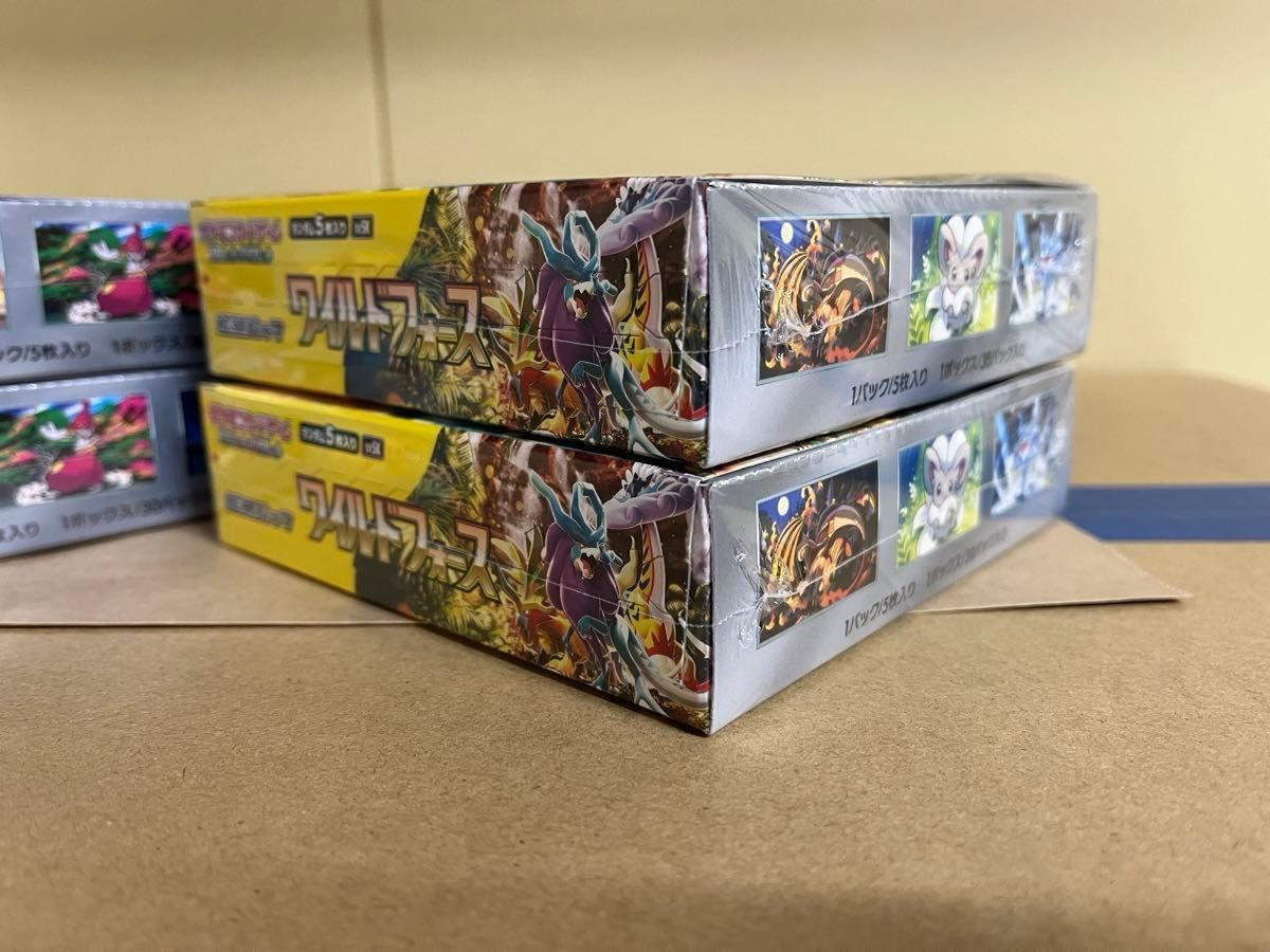 ポケモンカード ワイルドフォース & サイバージャッジ 各2 ポケモンカード ワイルドフォース & サイバージャッジ 各2