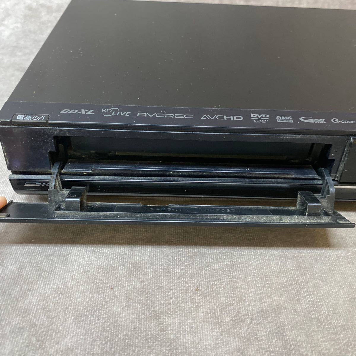 Panasonic パナソニック Blu-ray DISC recorder DMR-BW690 中古品 傷有り 動作品 リモコン付 2010年製 ブルーレイディスクレコーダー の画像7