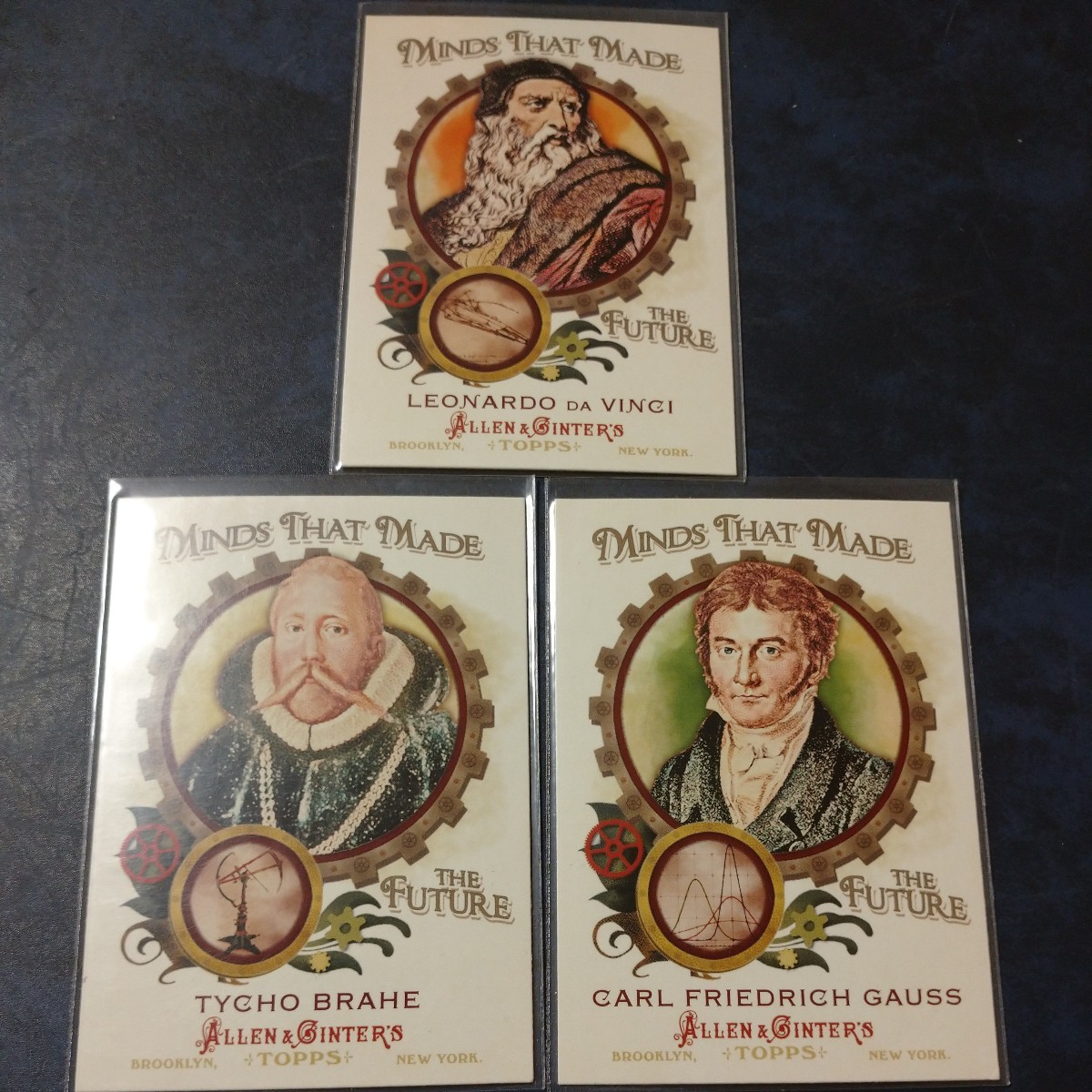 2011 Topps Allen&Ginter's Minds That Made The Future3枚セットの画像1