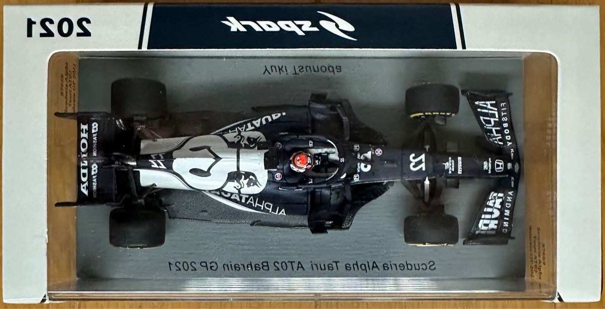 1/43 SPARK 2021年 バーレーンGP アルファタウリ AT02 角田裕毅 1/43 SPARK 2021年 バーレーンGP アルファタウリ AT02 角田裕毅