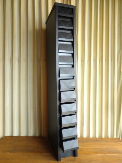 Cassette ★☆ スリム型 カセットケース 180本 収納 ★☆ レトロ ジャンク品の画像1