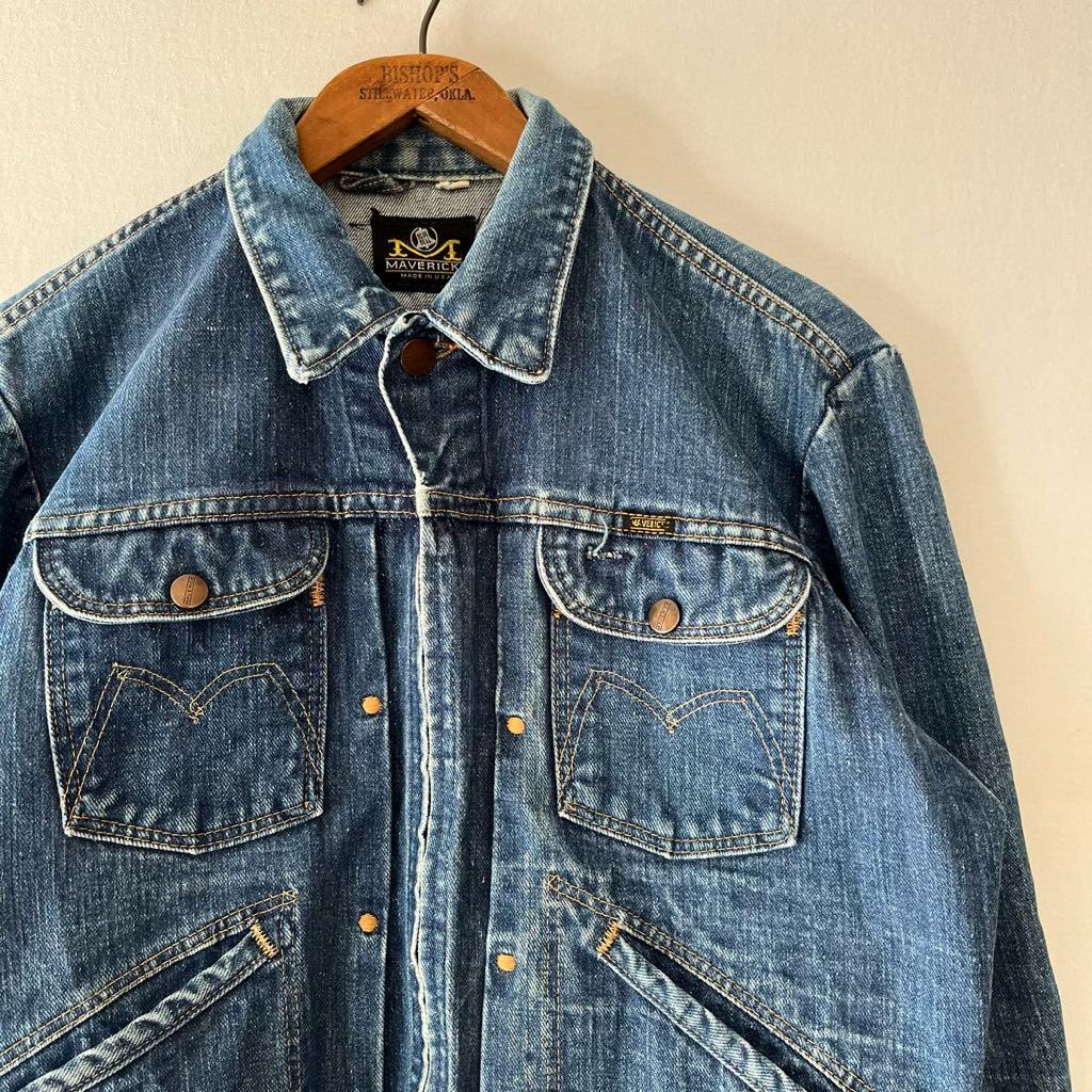 Yahoo!オークション - 60s MAVERICK 24MJZ タイプ デニム Yahoo!オークション - 60s MAVERICK 24MJZ タイプ デニム