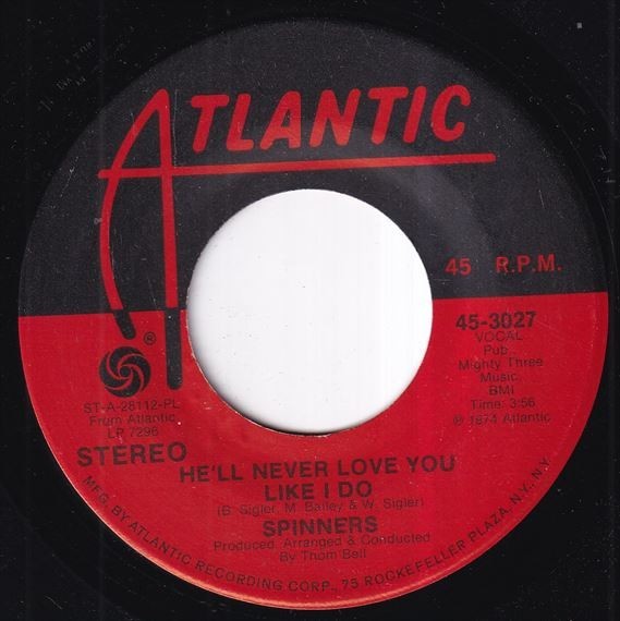 Spinners - I'm Coming Home / He'll Never Love You Like I Do (A) L264_7インチ大量入荷しました。
