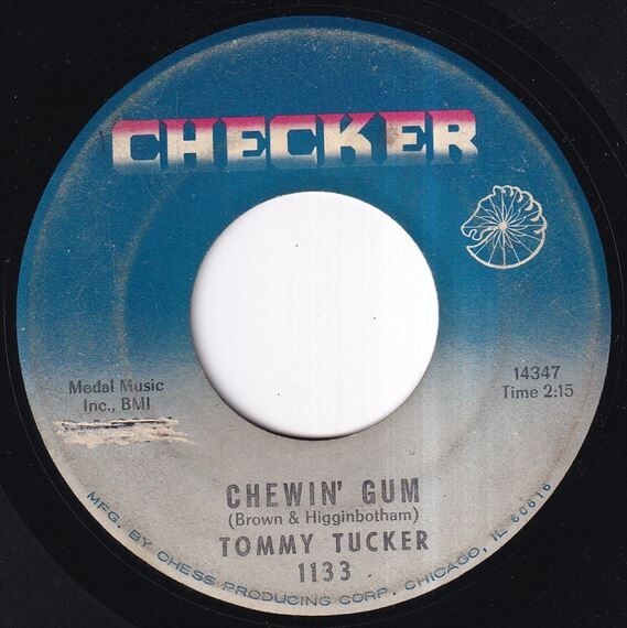 Tommy Tucker - Chewin' Gum / I've Been A Fool (C) M444_7インチ大量入荷しました。