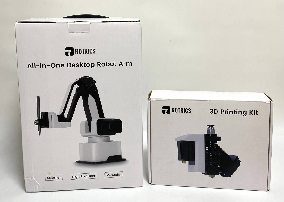 ★未使用品★ Rotrics All-in-one Desktop Robot Arm オールインワン ロボットアーム 3D Printing Kit セット 3Dプリンター I240204