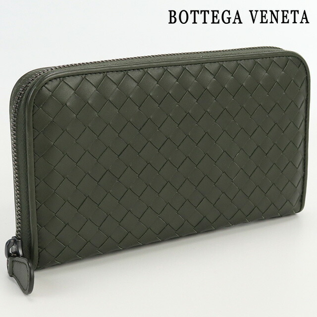 熱い販売 VENETA BOTTEGA ブランド ユニセックス 長財布ラウンド