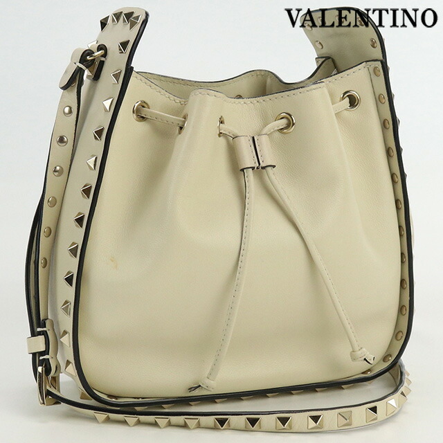 中古 ヴァレンティノ 斜め掛け ショルダーバッグ レディース ブランド VALENTINO ショルダーバッグ レザー MW2B0178 BOL I16_画像1