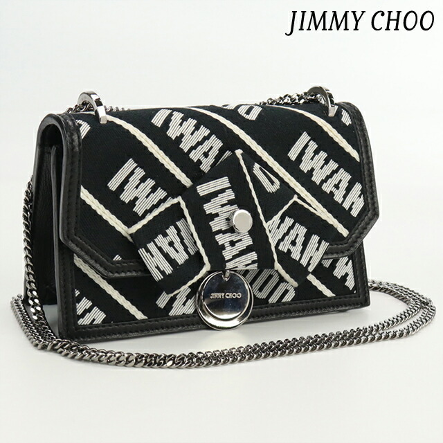 中古 ジミーチュウ 斜め掛け ショルダーバッグ レディース ブランド JIMMY CHOO フィンリーミニ ショルダーバッグ キャンバス