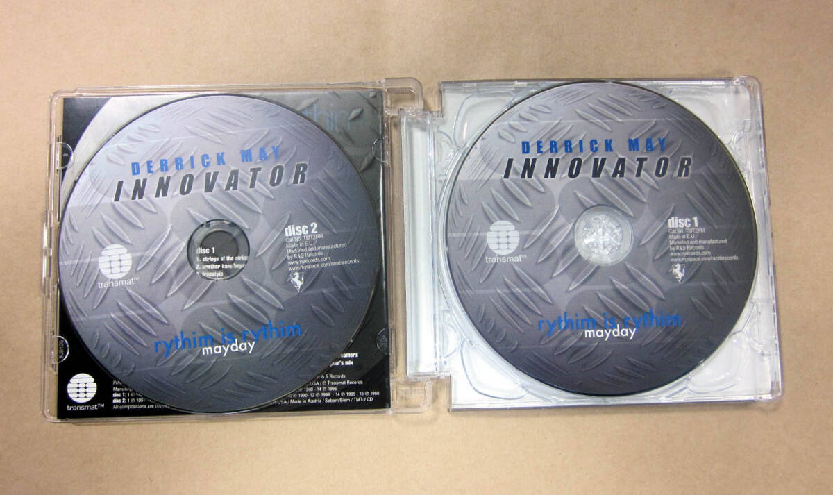 中古音楽CD　DERRICK MAY / INNOVATOR 2枚組　管理番号1082_画像2