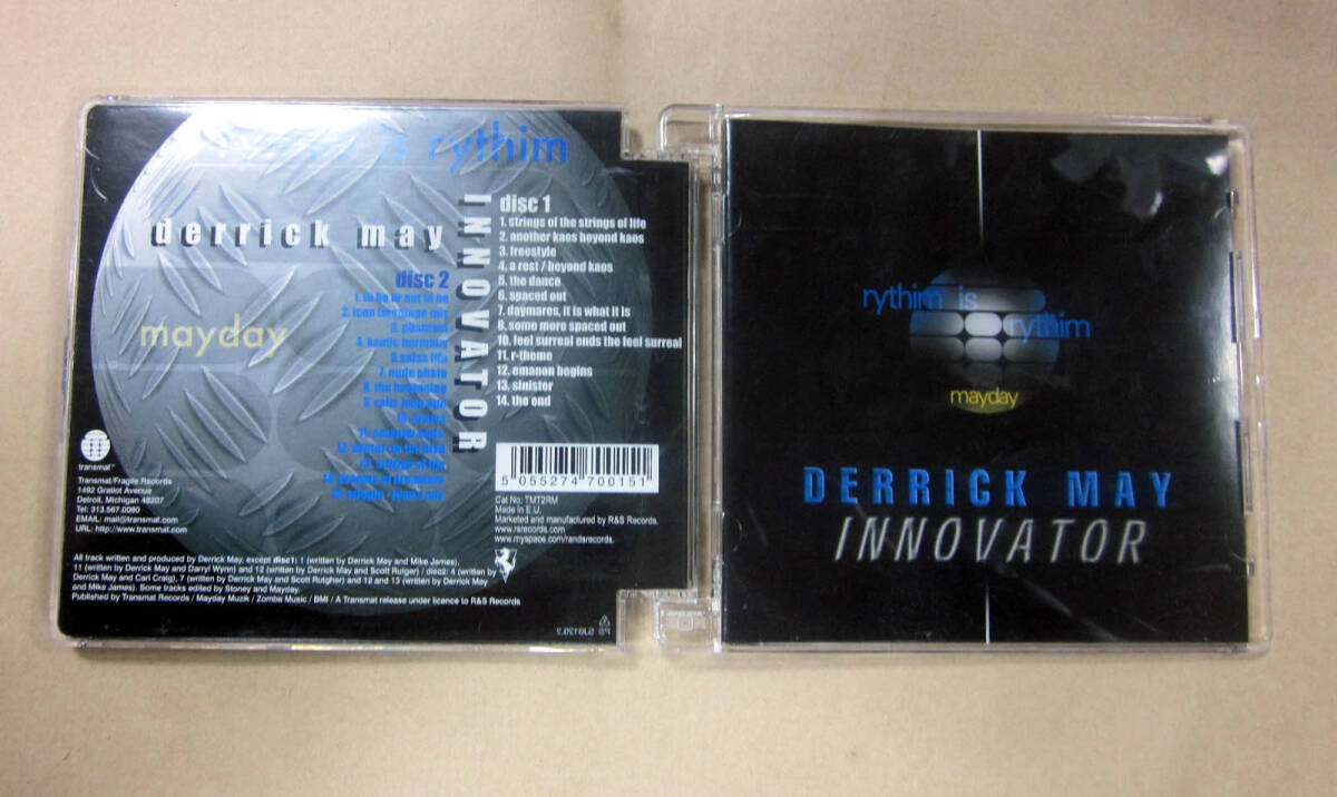 中古音楽CD　DERRICK MAY / INNOVATOR 2枚組　管理番号1082_画像1