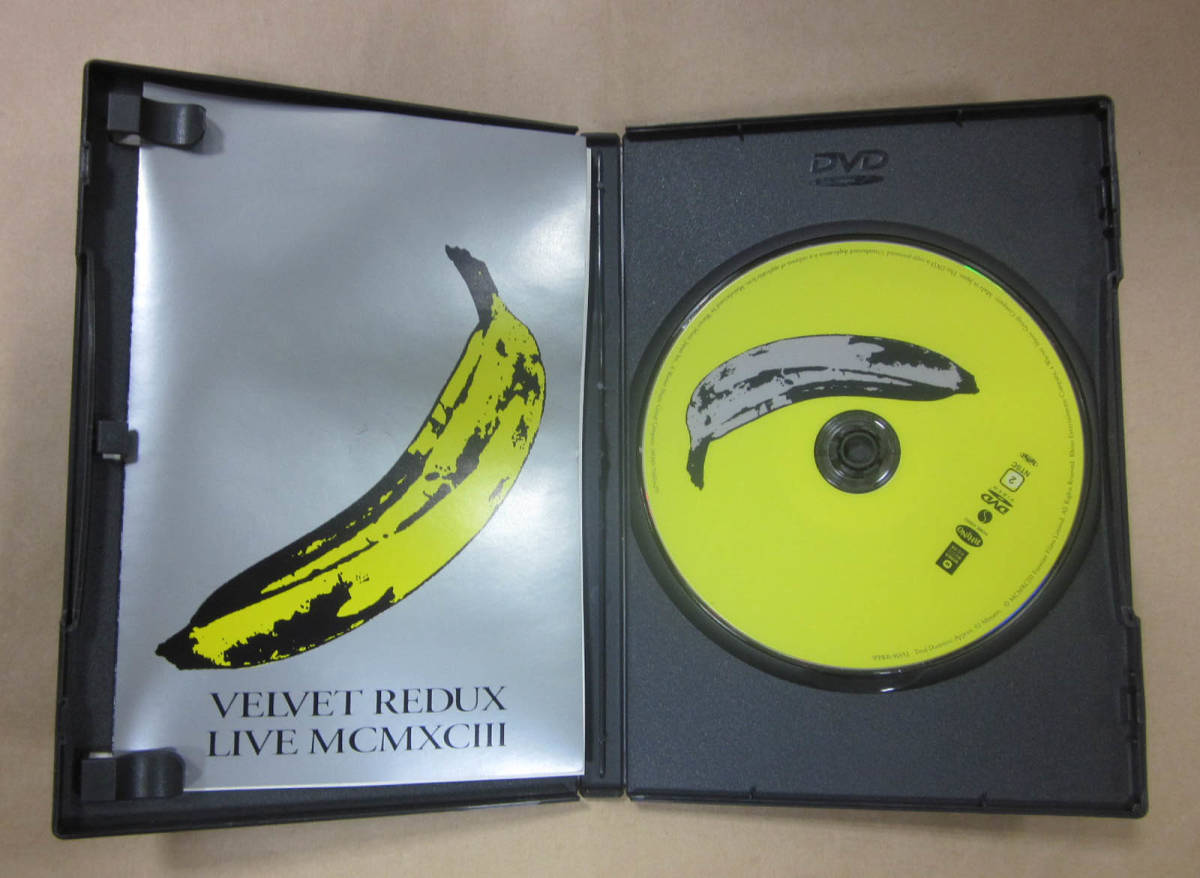 中古音楽DVD　THE VELVET UNDERGROUND / VELVET REDUX LIVE MCMXCⅢ　ヴェルヴェット・アンダーグラウンド 管理番号1051_画像2