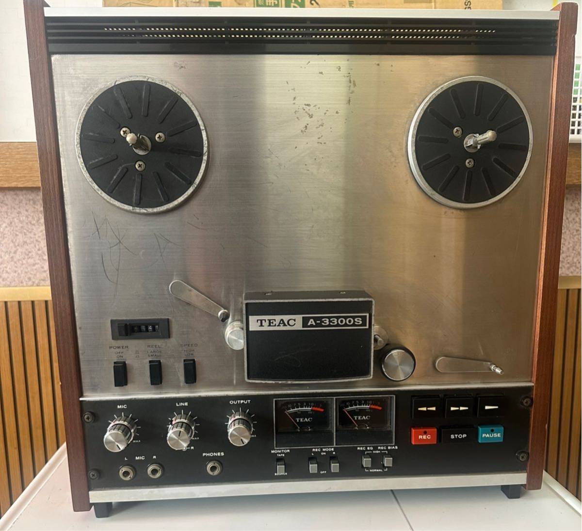 TEAC ティアック A-3300S オープンリールデッキ 現状品 ※通電動作未確認_画像1